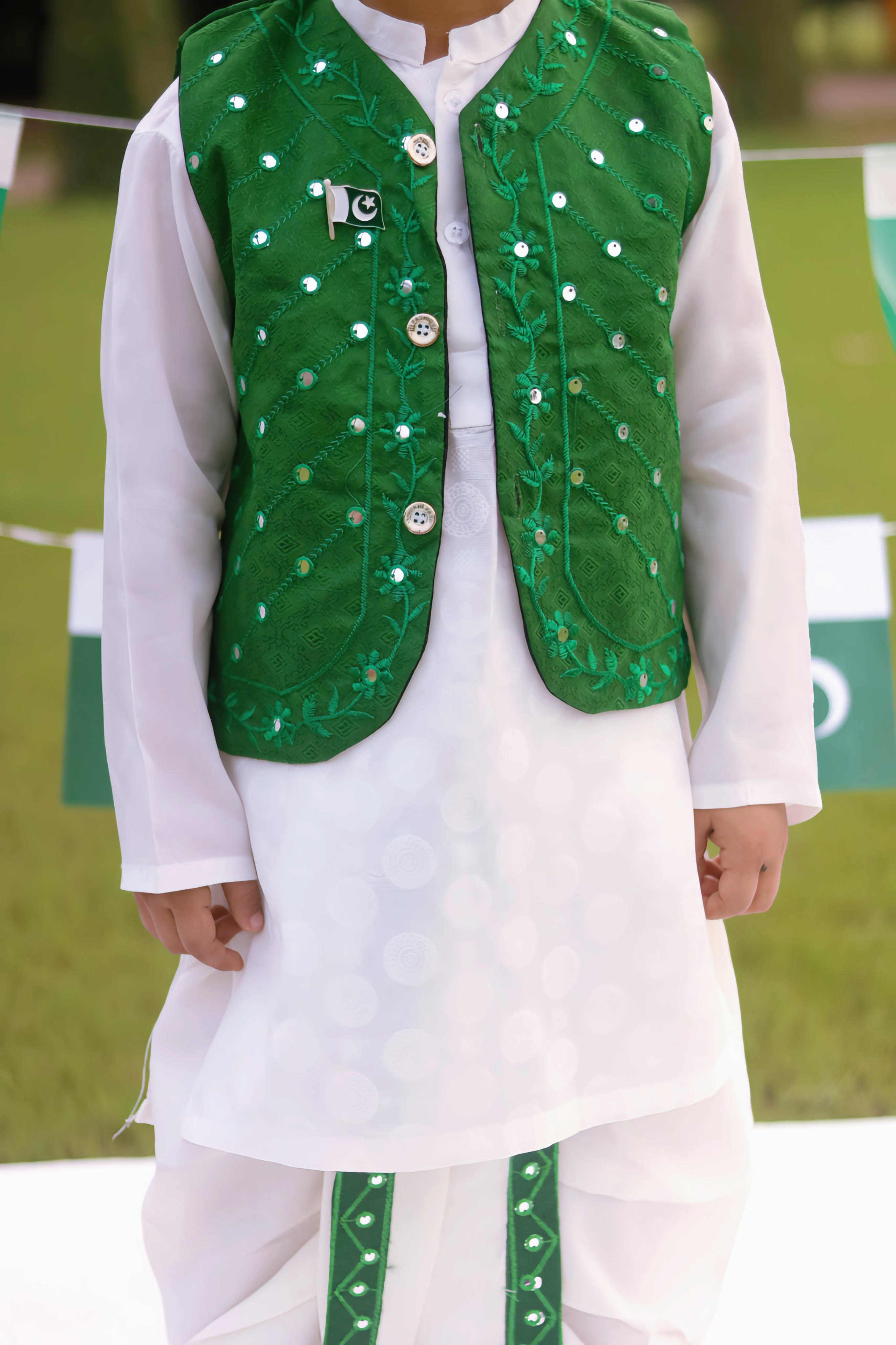 BubbluKidswear Patriotic Dhoti Kurta Set
